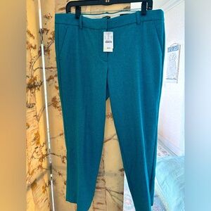J. Crew Factory Turquoise Ankle Pants